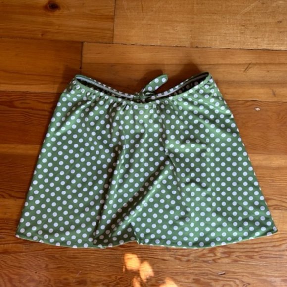 Pinup Couture Polka Dot Swimsuit Skirt Wrap - Picture 2 of 5
